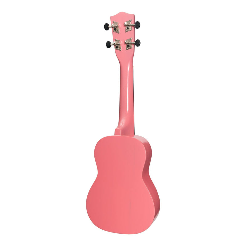 SU-CB20-PK-Sanchez 'Colourburst Series' Soprano Ukulele (Pinkburst)-Living Music