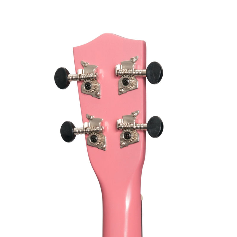 SU-CB20-PK-Sanchez 'Colourburst Series' Soprano Ukulele (Pinkburst)-Living Music