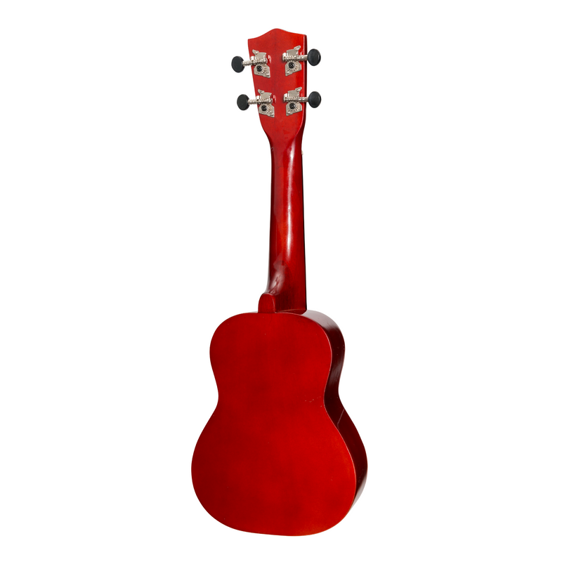 -Sanchez 'Colourburst Series' Soprano Ukulele (Redburst)-Living Music