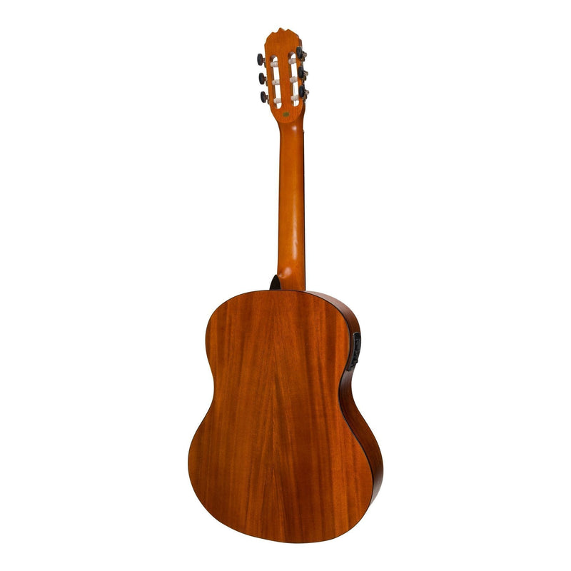 SC-39ET-KOA-Sanchez Full Size Student Acoustic-Electric Classical Guitar with Pickup (Koa)-Living Music