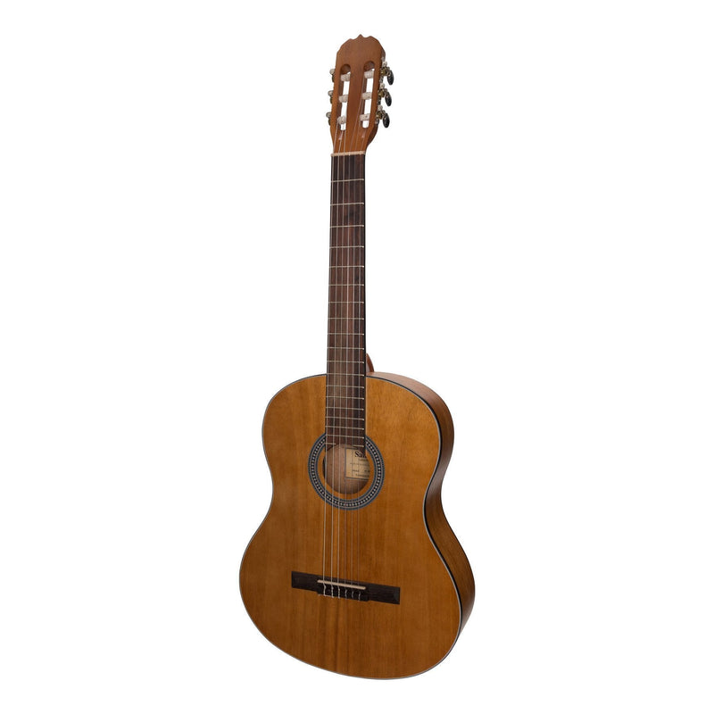 SS-C39ET-ACA-Sanchez Full Size Student Acoustic-Electric Classical Guitar with Pickup and Gig Bag (Acacia)-Living Music