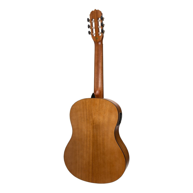 SS-C39ET-ACA-Sanchez Full Size Student Acoustic-Electric Classical Guitar with Pickup and Gig Bag (Acacia)-Living Music