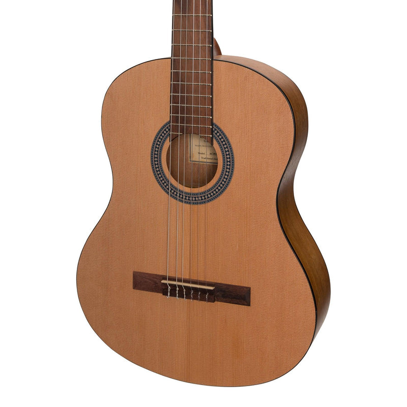 SS-C39-SA-Sanchez Full-size Size Student Classical Guitar with Gig Bag (Spruce/Acacia)-Living Music