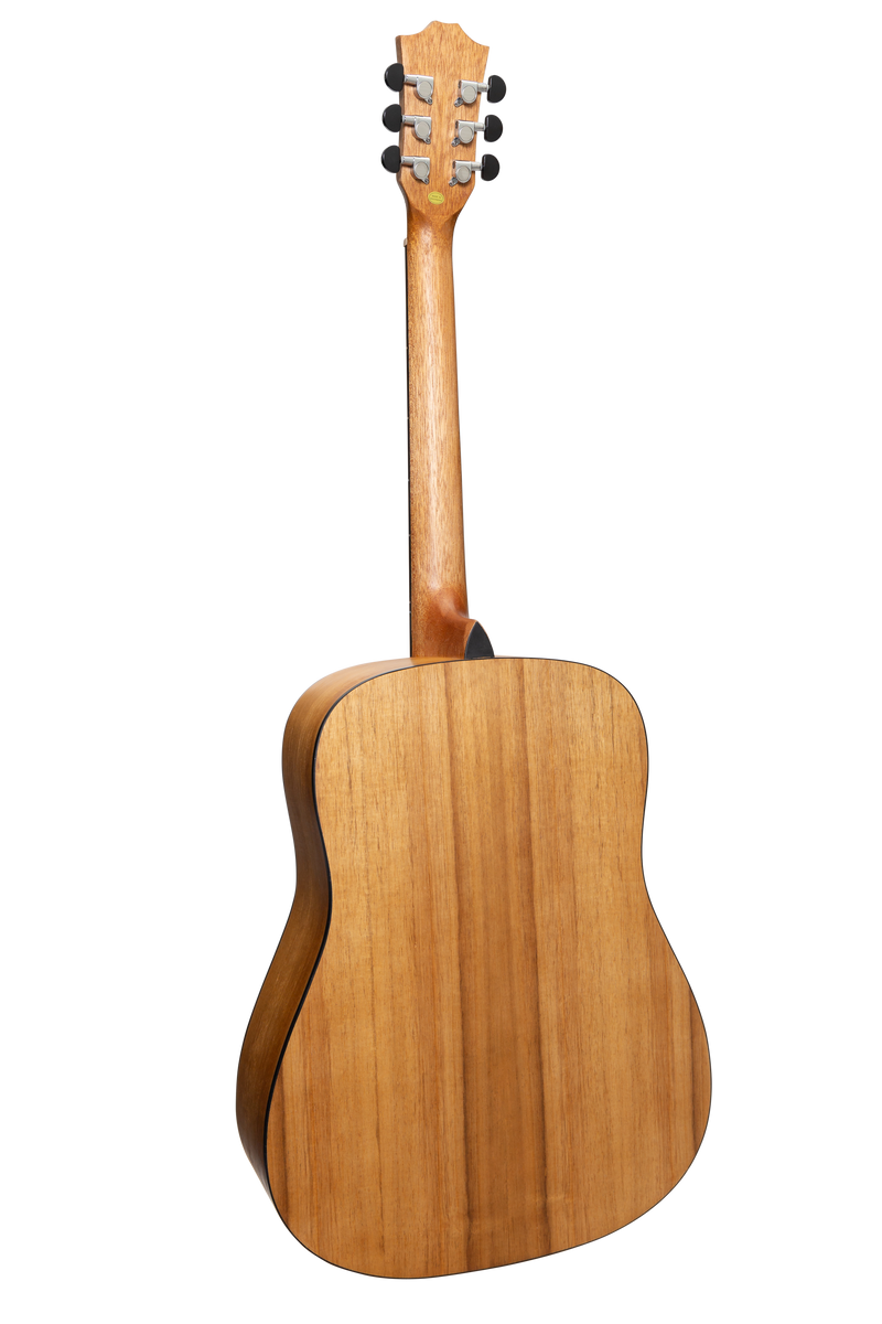 -Sanchez Left Handed Acoustic Dreadnought Guitar Pack (Spruce/Acacia)-Living Music