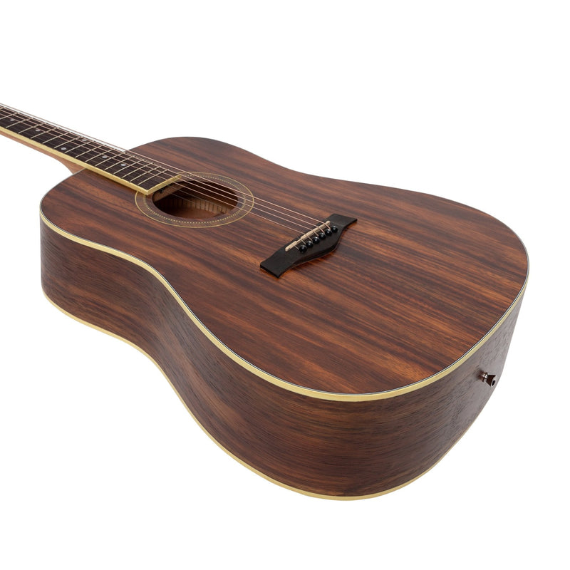 -Sanchez Left Handed Acoustic Dreadnought Guitar (Rosewood)-Living Music