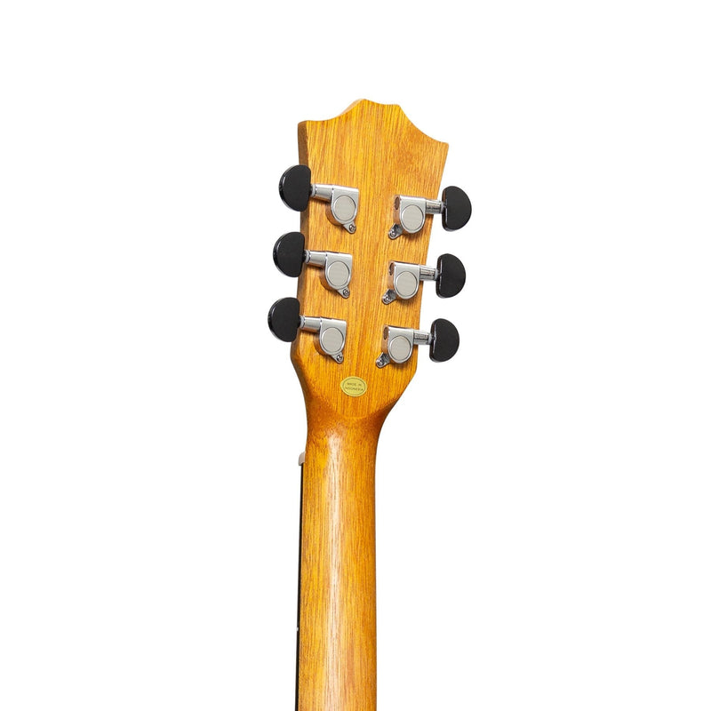 SFC-18L-KOA-Sanchez Left Handed Acoustic-Electric Small Body Cutaway Guitar (Koa)-Living Music
