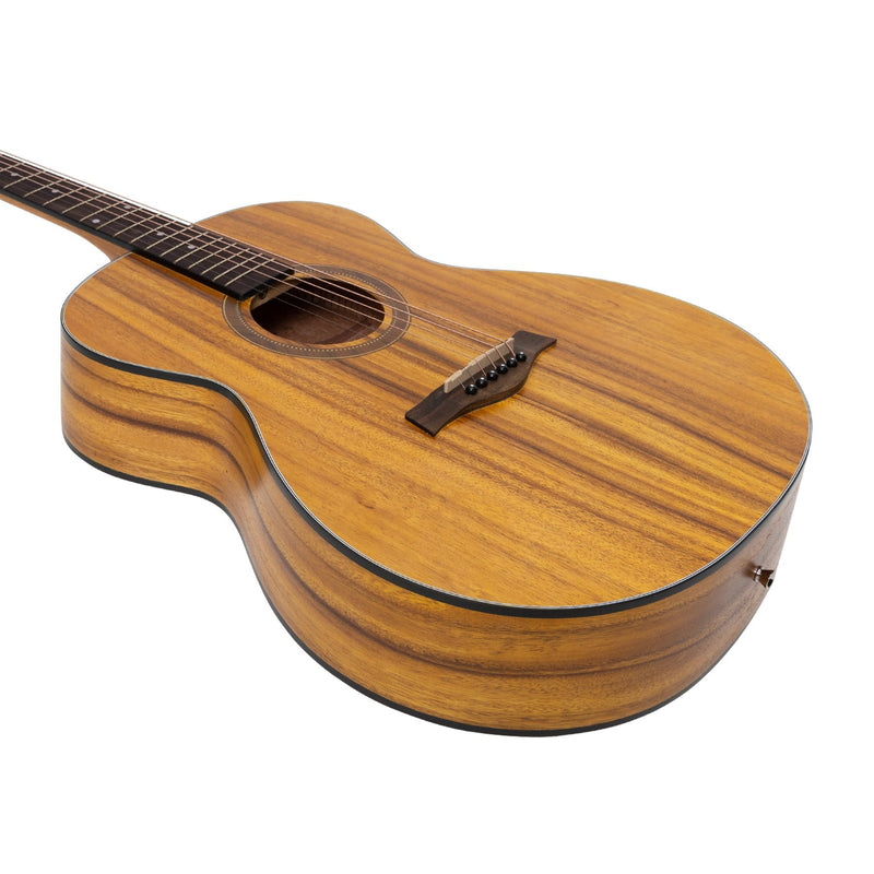 SF-18L-KOA-Sanchez Left Handed Acoustic Small Body Guitar (Koa)-Living Music