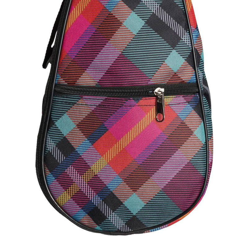 -Sanchez Padded Soprano Ukulele Gig Bag (Tartan)-Living Music