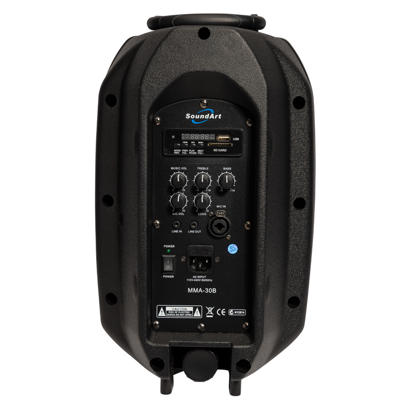 MMA-30B-SoundArt 30 Watt Ultra Compact Multi-Purpose Amplifier with Bluetooth-Living Music