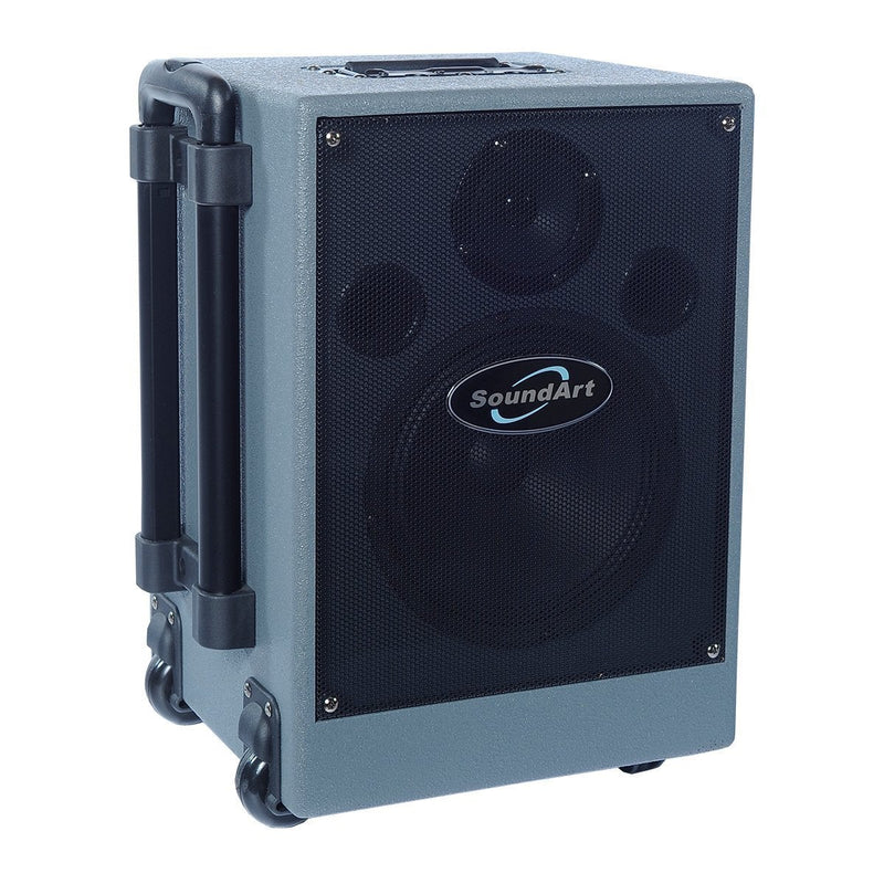 PWA-65-M-SoundArt 65 Watt Rechargeable Wireless PA System with MP3 Player-Living Music