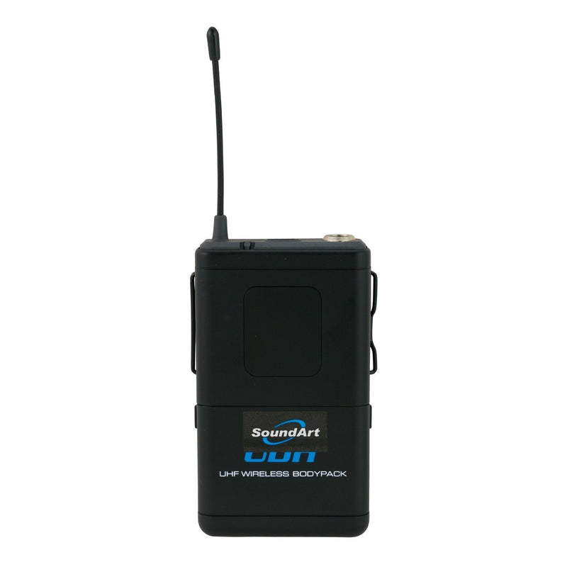 SPM-W8400D-SoundArt 8 Channel 400 Watt Dual Wireless Powered Mixer PA System with DVD Player-Living Music