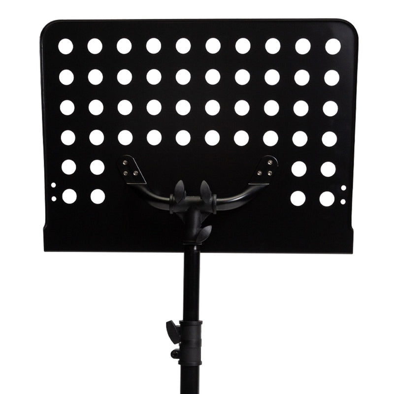 -SoundArt Deluxe Orchestral Music Stand (Black)-Living Music