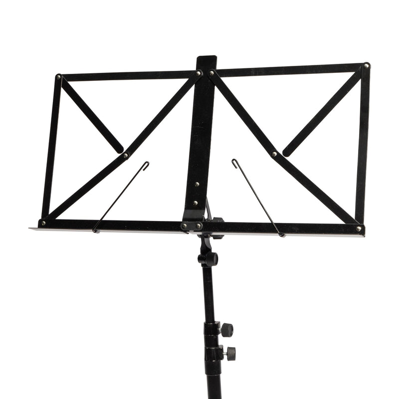 -SoundArt Folding Orchestral Music Stand (Black)-Living Music
