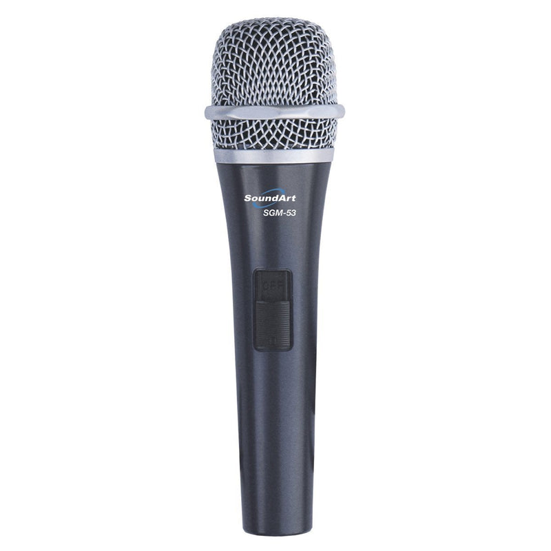 -SoundArt SGM-53 Hand-Held Dynamic Microphone with Protective Bag-Living Music