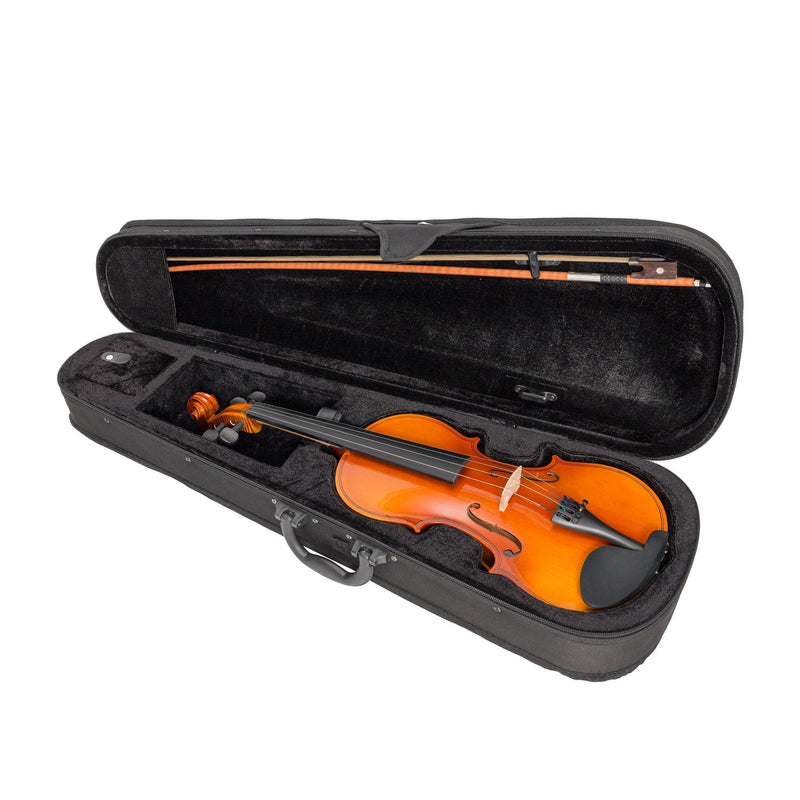 -Steinhoff 1/2 Size Student Violin Set (Natural Satin)-Living Music