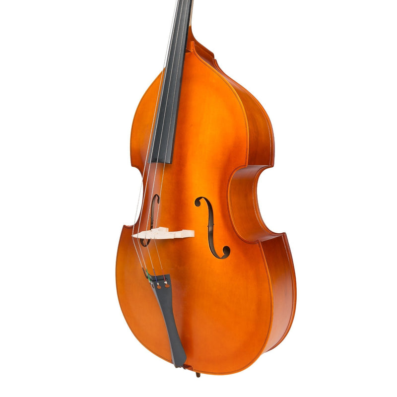 KSO-DB28(3/4)-NST-Steinhoff 3/4 Size Student Double Bass Set (Natural Satin)-Living Music