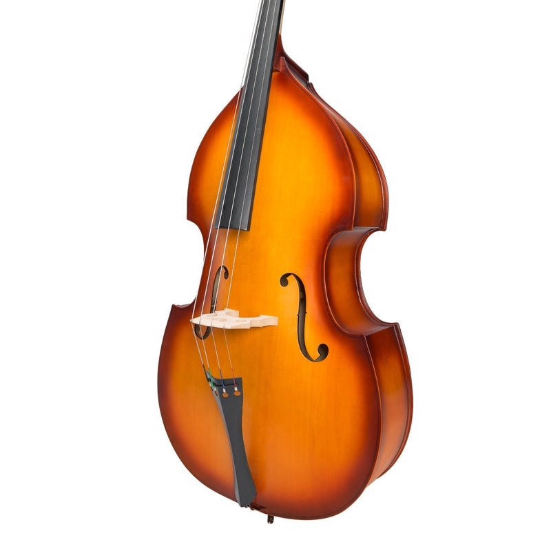 -Steinhoff 3/4 Size Student Double Bass Set (Sunburst)-Living Music