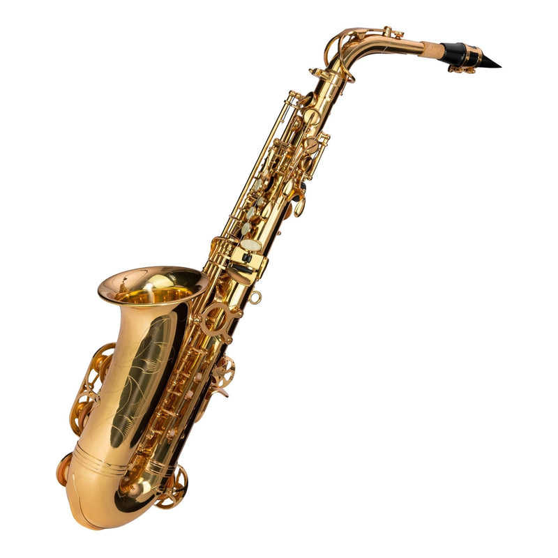 KSO-AS10-GLD-Steinhoff Advanced Student Alto Saxophone (Gold)-Living Music