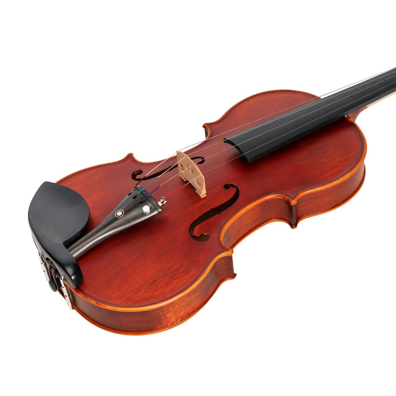 KSO-VB34E(4/4)-ANT-Steinhoff Full Size Advanced Student Solid Top Violin Set (Antique Finish)-Living Music