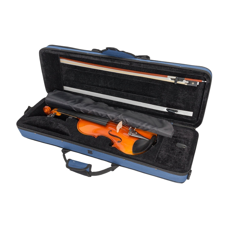 -Steinhoff Full Size Advanced Student Solid Top Violin Set (Natural Gloss)-Living Music