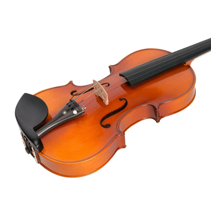-Steinhoff Full Size Advanced Student Solid Top Violin Set (Natural Gloss)-Living Music