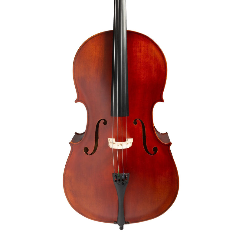 -Steinhoff Full Size Student Cello Set (Antique Finish)-Living Music