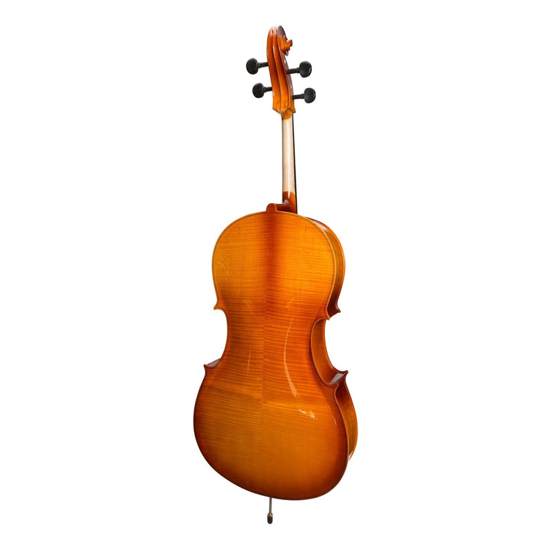 -Steinhoff Full Size Student Cello Set (Natural Gloss)-Living Music
