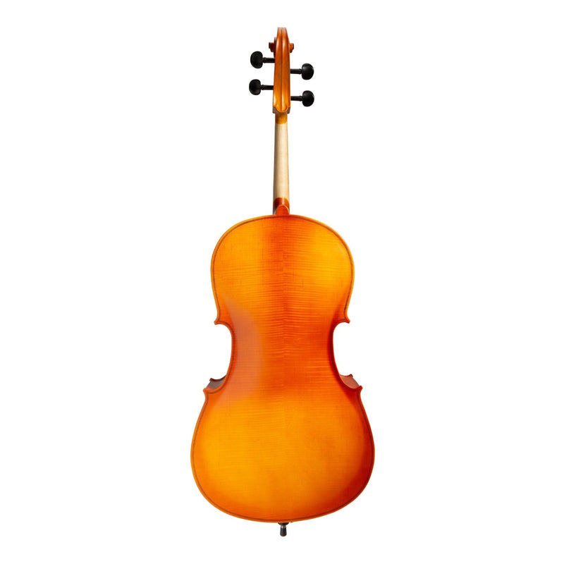 KSO-CE29(4/4)-NST-Steinhoff Full Size Student Cello Set (Natural Satin)-Living Music