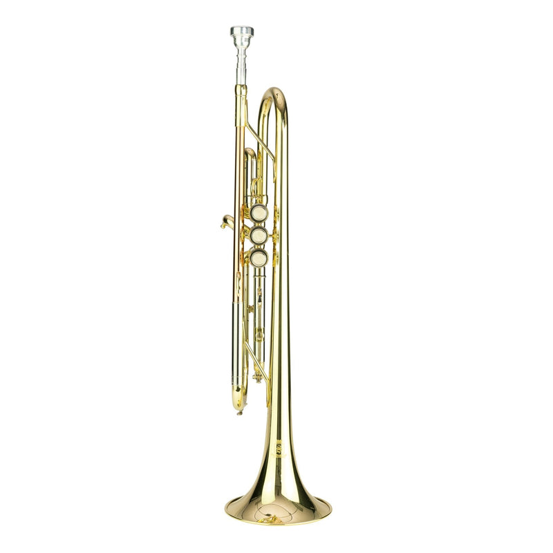 KSO-TR20-GLD-Steinhoff Intermediate Bb Trumpet (Gold)-Living Music