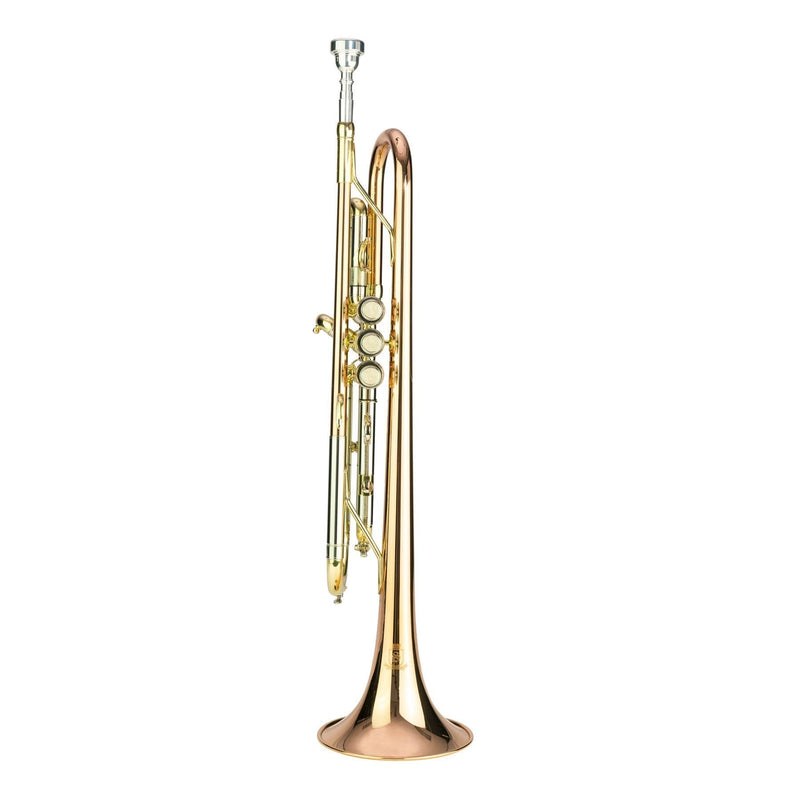 KSO-TR40-GLD-Steinhoff Intermediate Bb Trumpet (Rose Gold)-Living Music