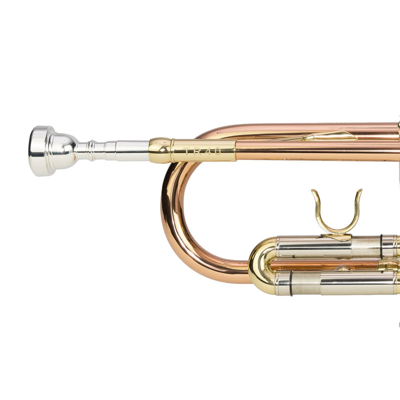 KSO-TR40-GLD-Steinhoff Intermediate Bb Trumpet (Rose Gold)-Living Music