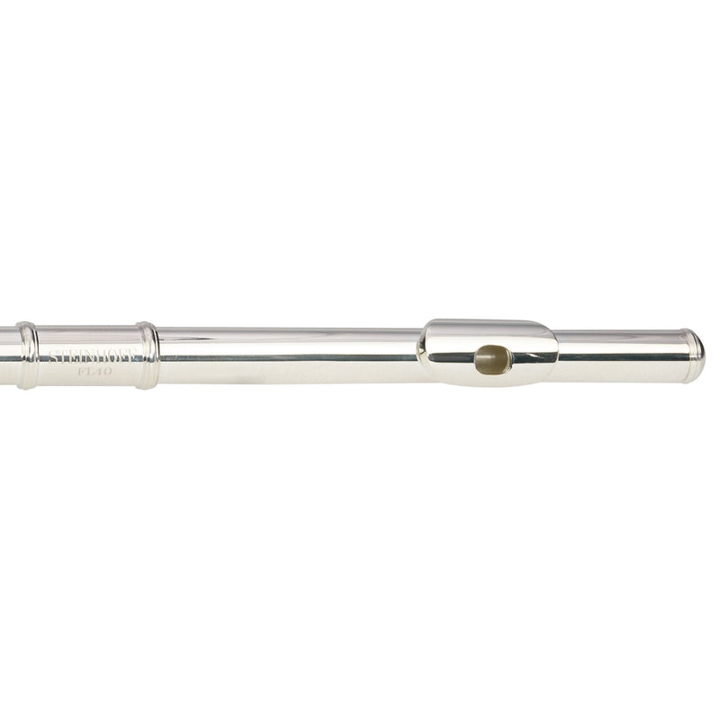 KSO-FL40-SLV-Steinhoff Intermediate C Flute (Silver)-Living Music