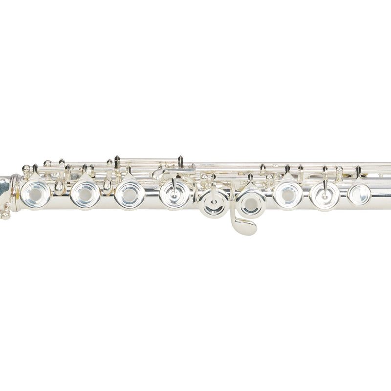 KSO-FL40-SLV-Steinhoff Intermediate C Flute (Silver)-Living Music