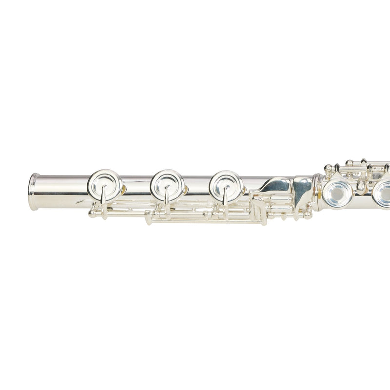 KSO-FL40-SLV-Steinhoff Intermediate C Flute (Silver)-Living Music