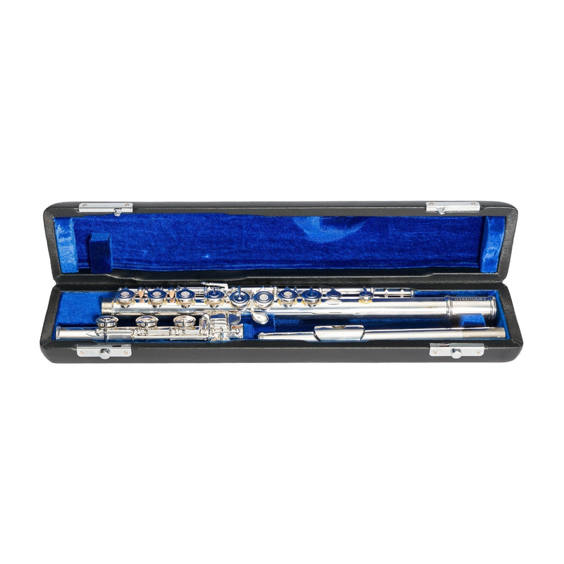 KSO-FL40-SLV-Steinhoff Intermediate C Flute (Silver)-Living Music