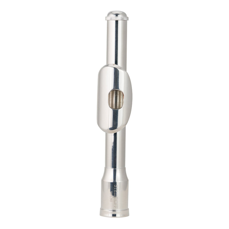 -Steinhoff Intermediate Piccolo Flute (Black & Silver)-Living Music