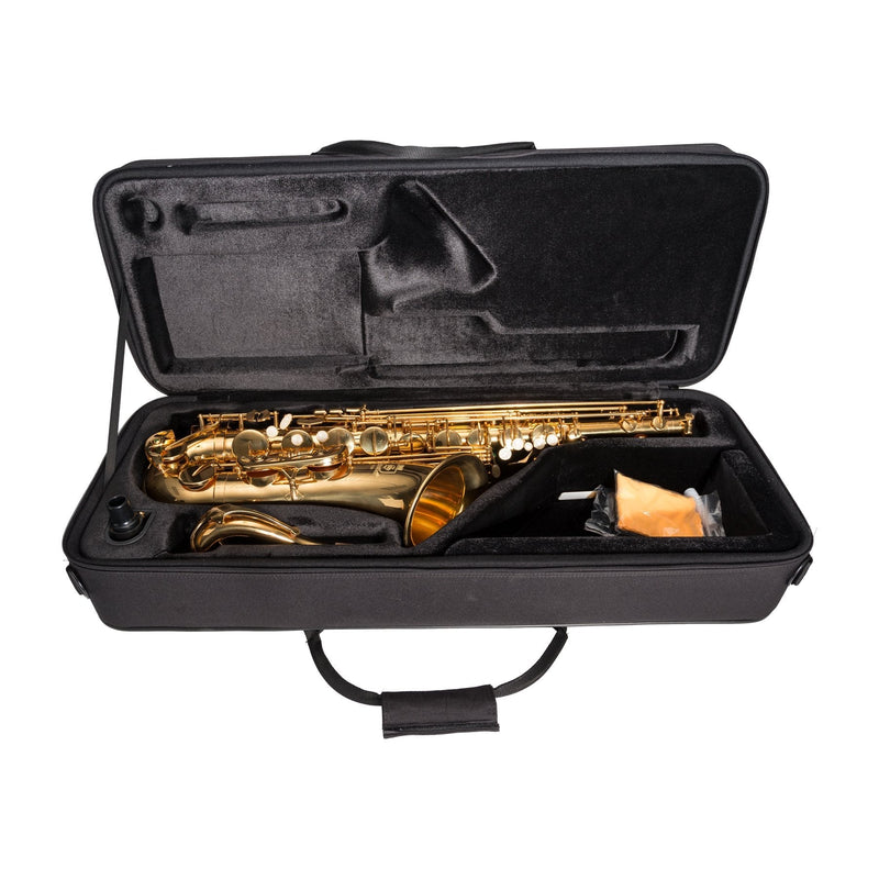 KSO-TS20-GLD-Steinhoff Intermediate Tenor Saxophone (Gold)-Living Music