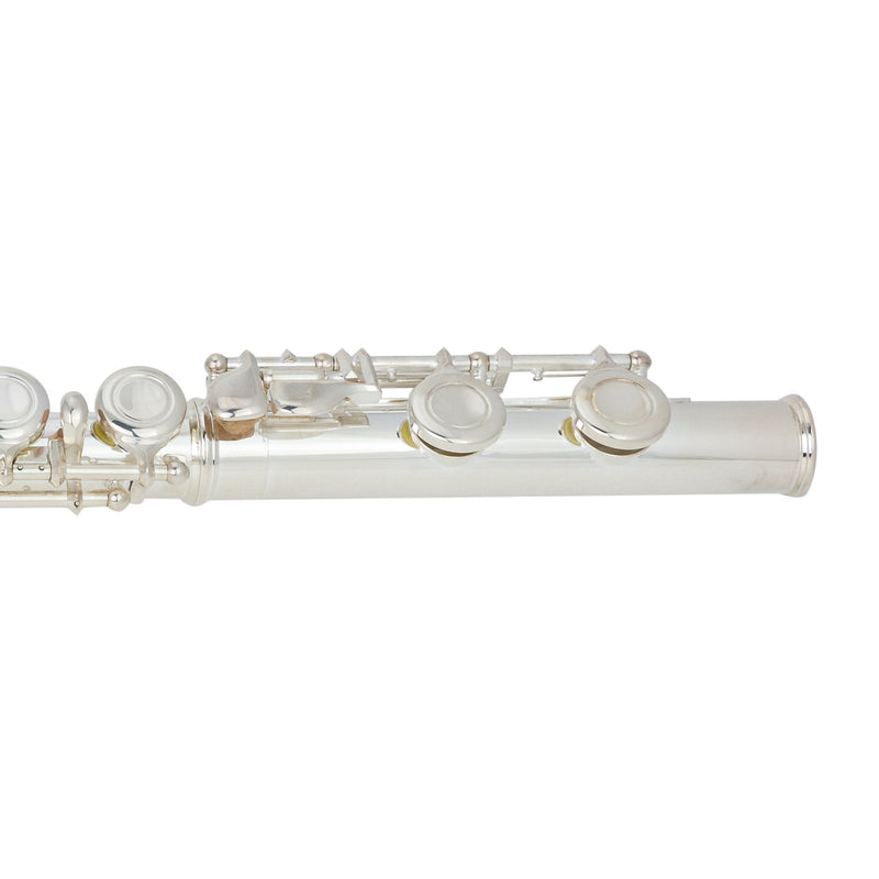 KSO-FL38-SLV-Steinhoff Twin-Head Intermediate C Flute (Silver)-Living Music