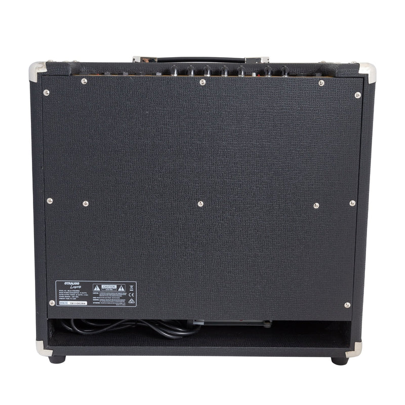 -Strauss 'Legacy Vintage' 50 Watt Combo Solid State Guitar Amplifier (Black)-Living Music