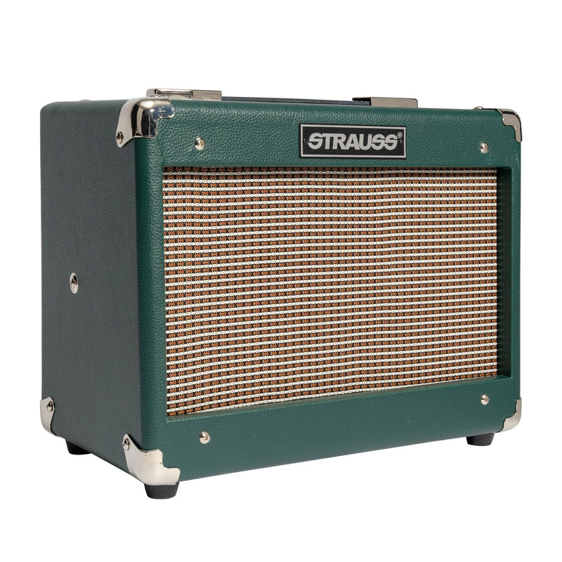 -Strauss SM-T5 5 Watt Combo Valve Amplifier (Green)-Living Music