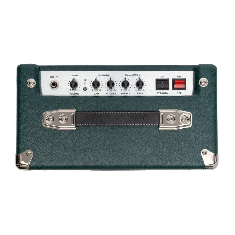 -Strauss SM-T5 5 Watt Combo Valve Amplifier (Green)-Living Music