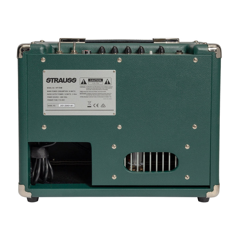 -Strauss SVT-10 10 Watt Combo Valve Amplifier (Green)-Living Music