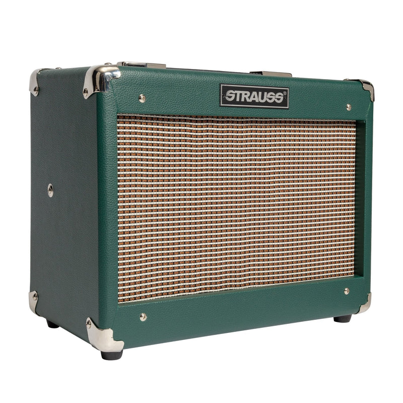 -Strauss SVT-10 10 Watt Combo Valve Amplifier (Green)-Living Music