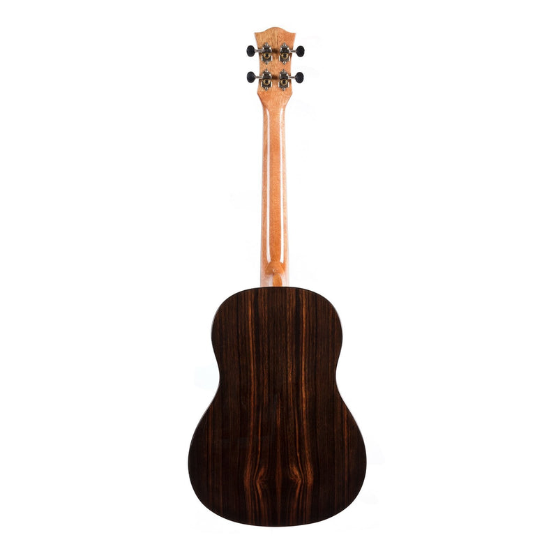 TSB-22-NGL-Tiki '22 Series' Spruce Solid Top Baritone Ukulele with Hard Case (Natural Gloss)-Living Music