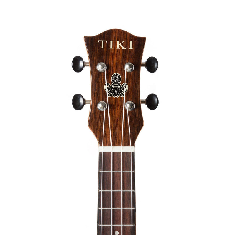 -Tiki '22 Series' Spruce Solid Top Baritone Ukulele with Hard Case (Natural Gloss)-Living Music