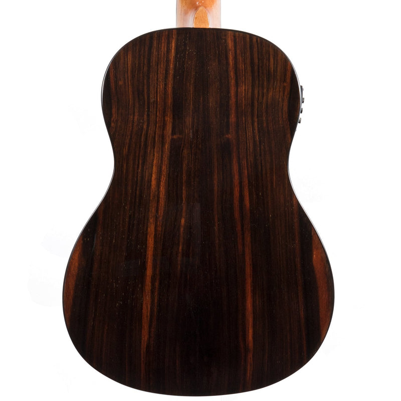 -Tiki '22 Series' Spruce Solid Top Electric Baritone Ukulele with Hard Case (Natural Gloss)-Living Music