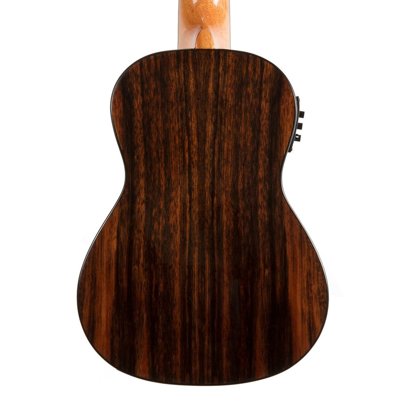 -Tiki '22 Series' Spruce Solid Top Electric Concert Ukulele with Hard Case (Natural Gloss)-Living Music
