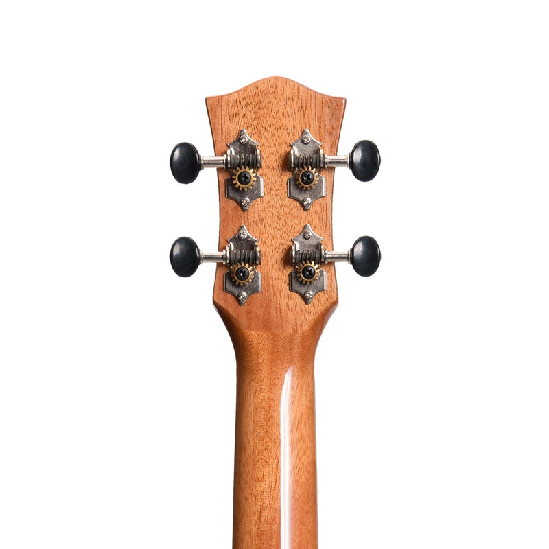 TSC-22CP-NGL-Tiki '22 Series' Spruce Solid Top Electric Cutaway Concert Ukulele with Hard Case (Natural Gloss)-Living Music