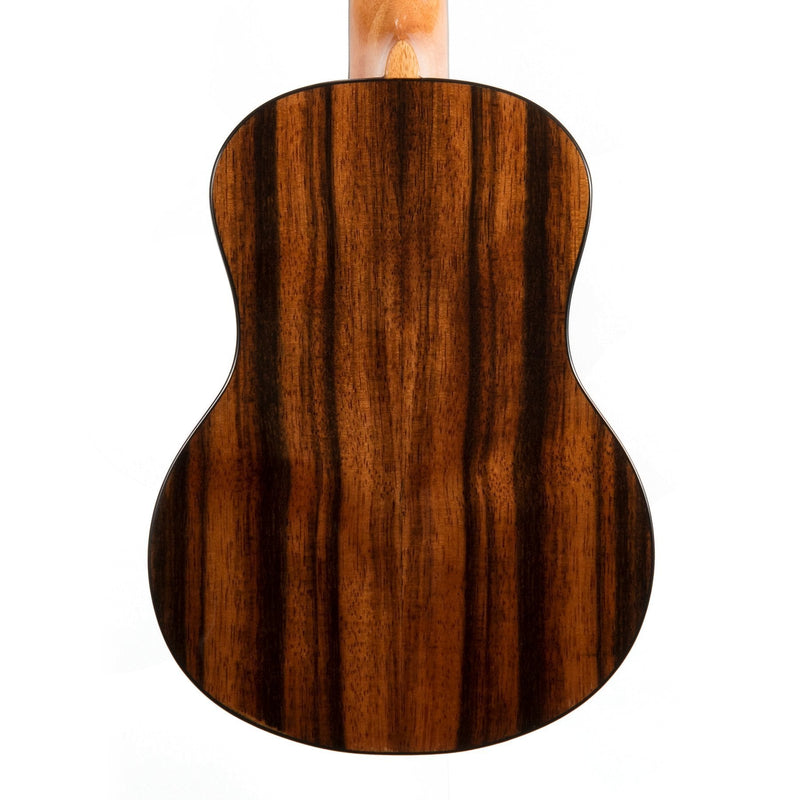 TST-22-NGL-Tiki '22 Series' Spruce Solid Top Tenor Ukulele with Hard Case (Natural Gloss)-Living Music