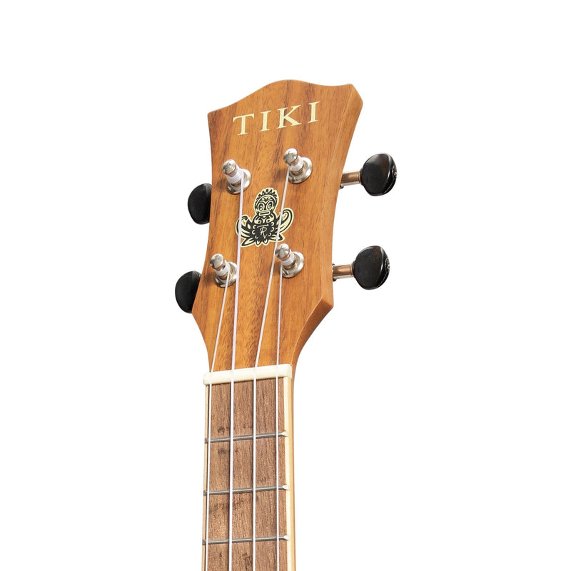 TKC-3-NST-Tiki '3 Series' Koa Concert Ukulele with Gig Bag (Natural Satin)-Living Music